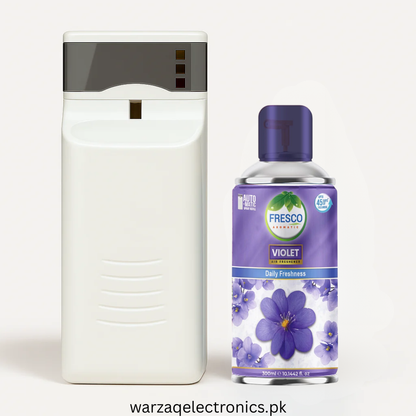 Deluxe Automatic Air Freshener Dispenser with Free Air Freshener & D-Size Batteries