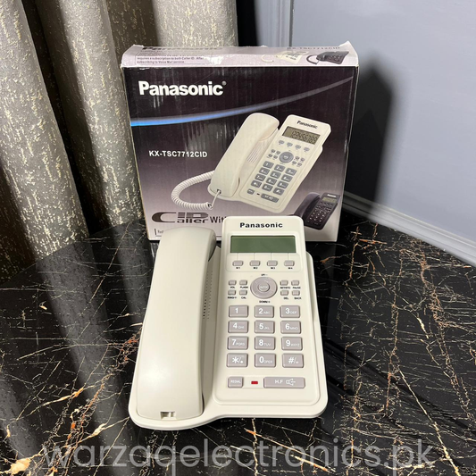 Panasonic KX-TSC7712 Landline Telephone with LCD Display & Caller ID