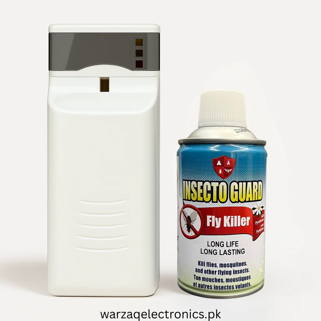 Deluxe Automatic Air Freshener Dispenser with Free Air Freshener & D-Size Batteries