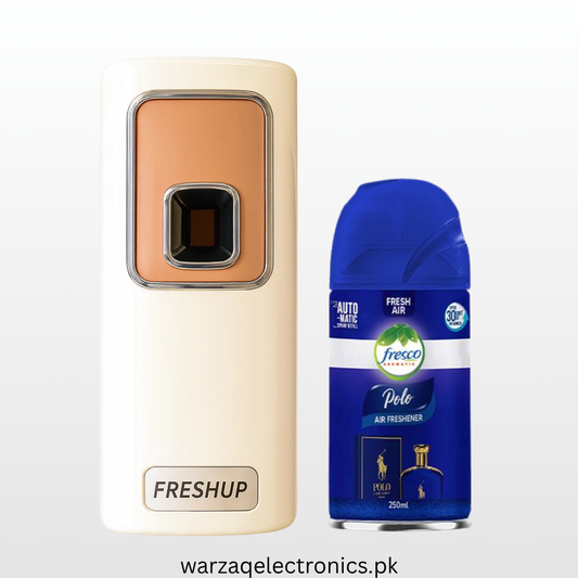Smart White Automatic Air Freshener Dispenser – Free Air Freshener & Batteries