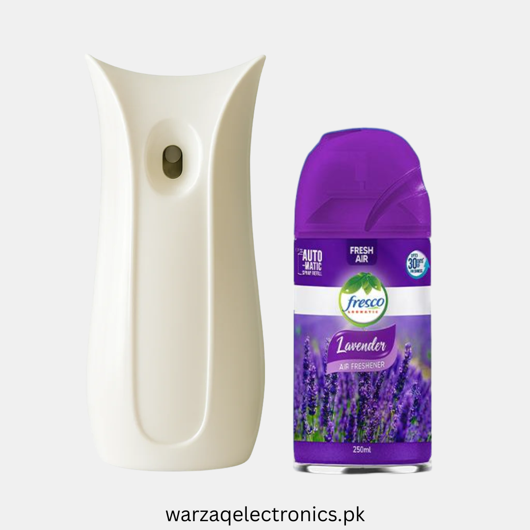 Freshup Automatic Air Freshener Dispenser – Airwick Design with Free Air Freshener & Batteries