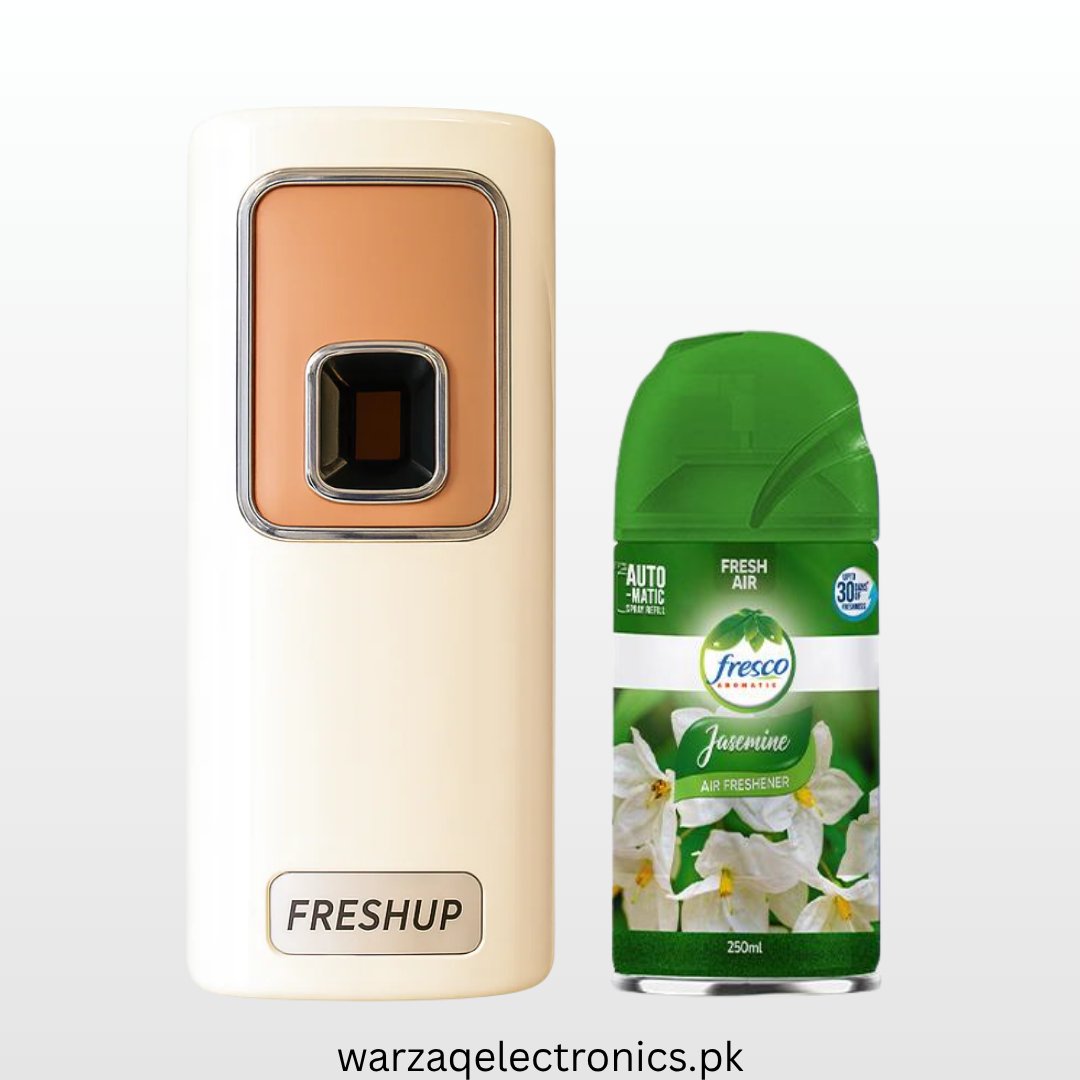 Smart White Automatic Air Freshener Dispenser – Free Air Freshener & Batteries