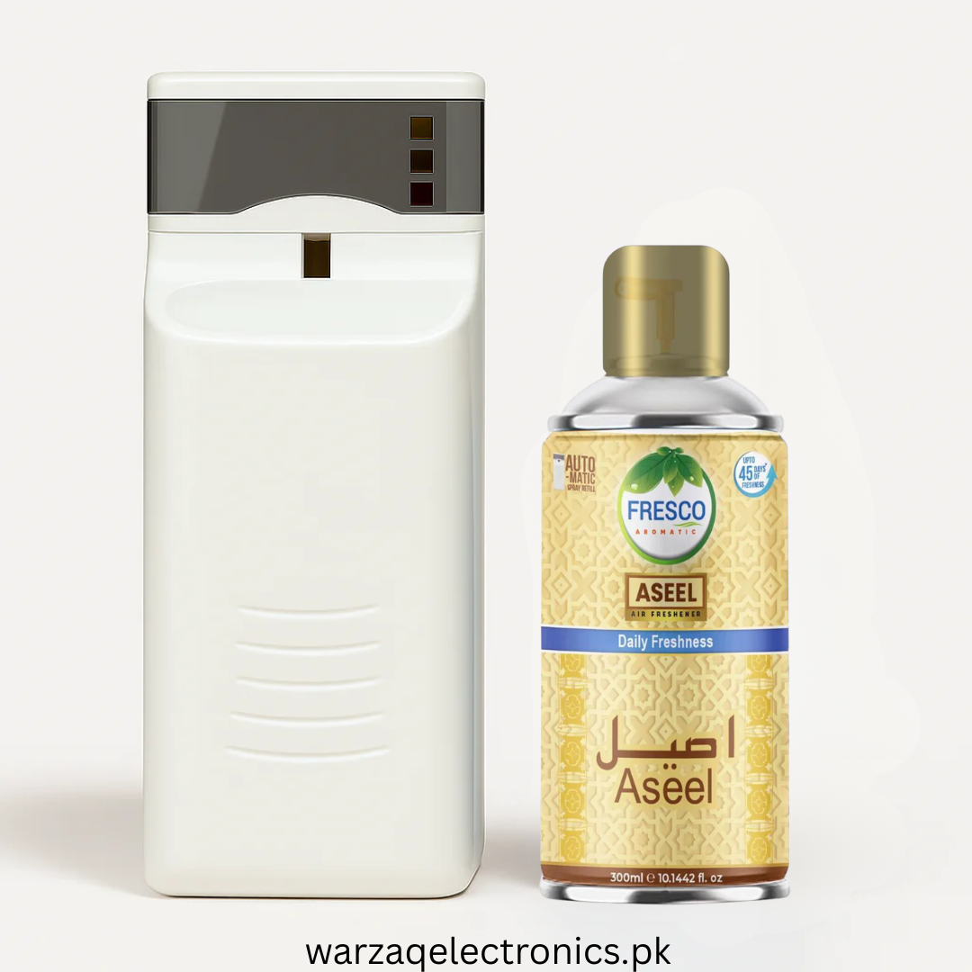 Deluxe Automatic Air Freshener Dispenser with Free Air Freshener & D-Size Batteries