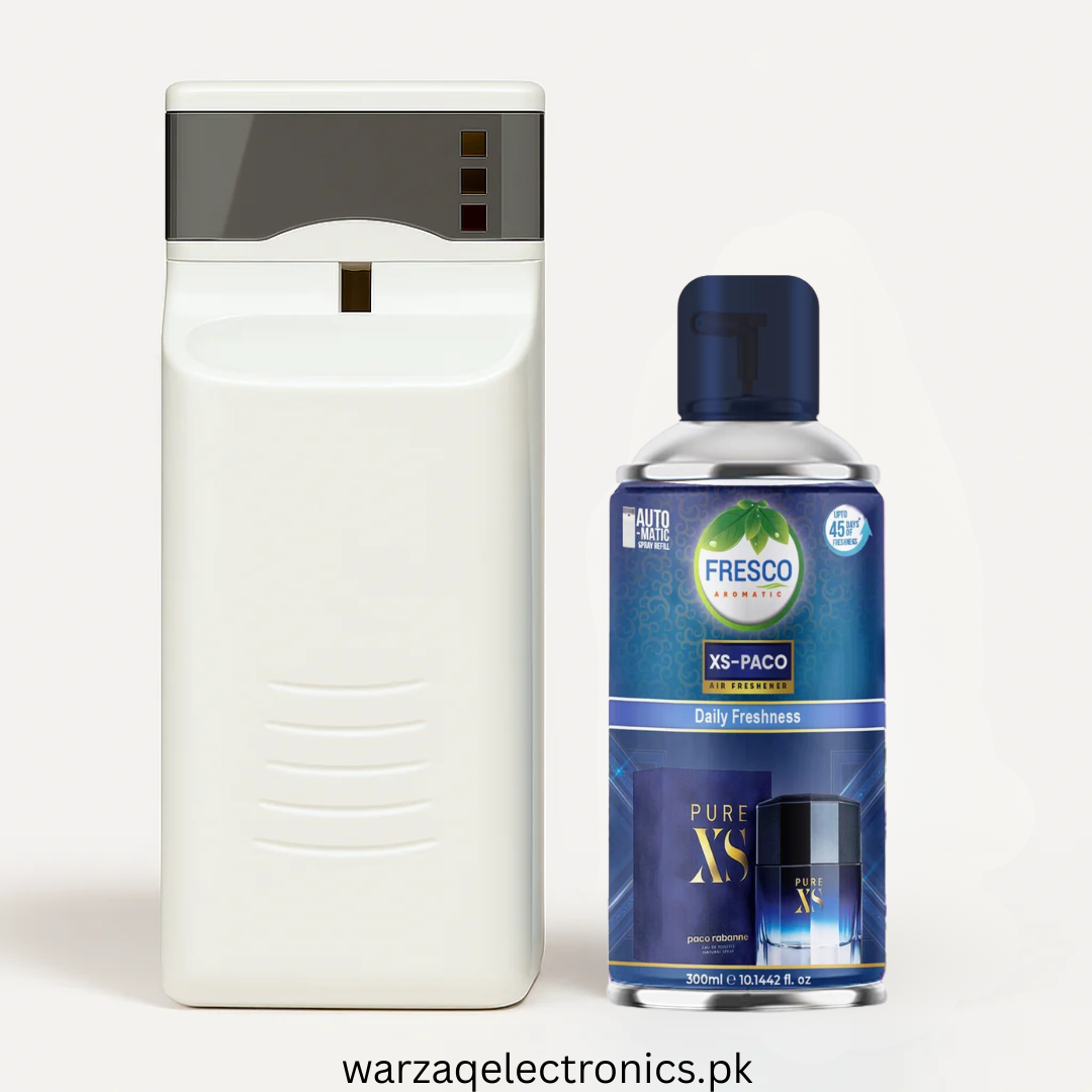 Deluxe Automatic Air Freshener Dispenser with Free Air Freshener & D-Size Batteries
