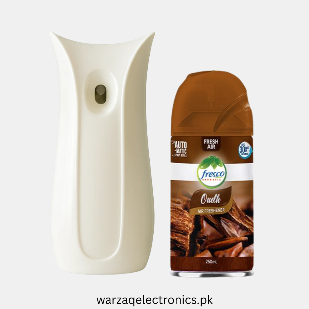 Freshup Automatic Air Freshener Dispenser – Airwick Design with Free Air Freshener & Batteries