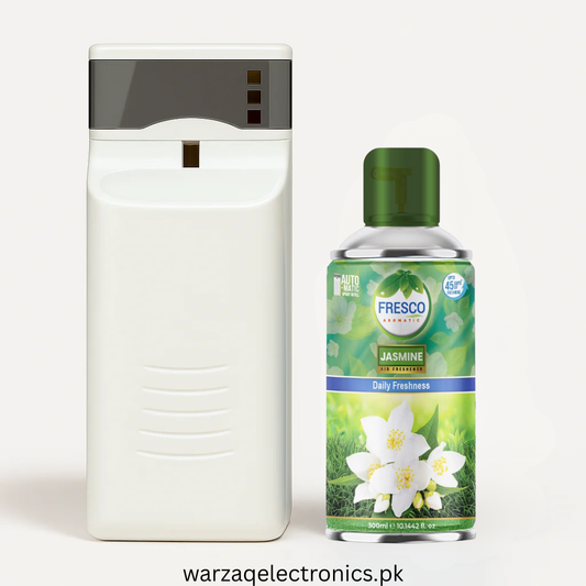 Deluxe Automatic Air Freshener Dispenser with Free Air Freshener & D-Size Batteries