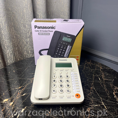 Panasonic KX-TS2118 Caller ID Corded Phone – Premium Landline Telephone