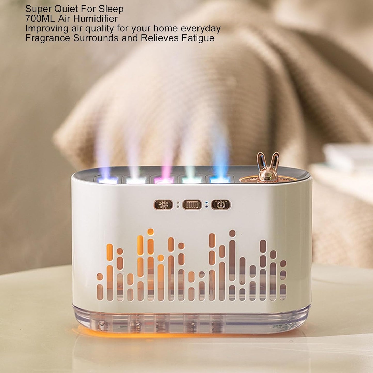 🔥 Ultra Sonic LED Humidifier & Aroma Diffuser | 7-Color Night Light