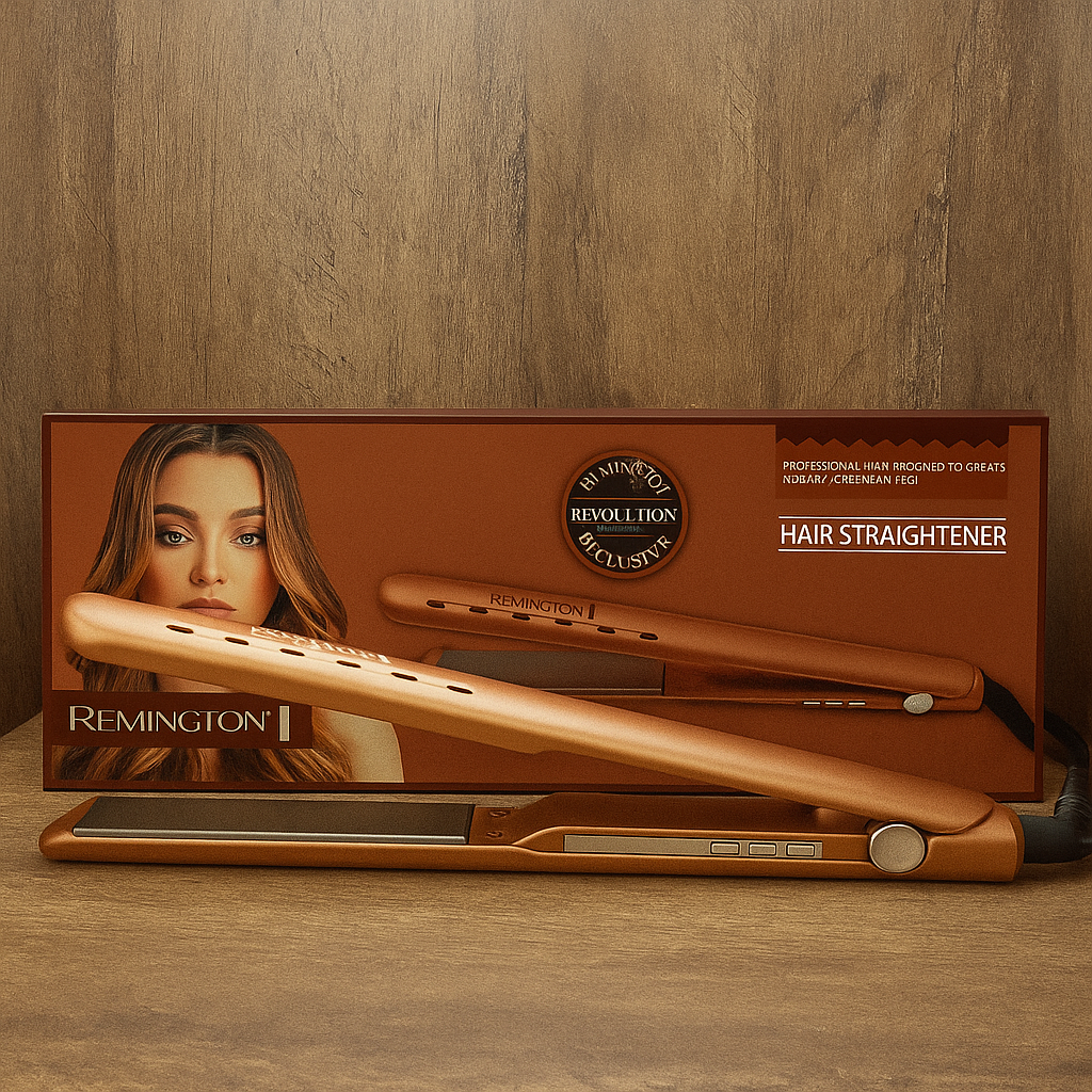 Remington Ceramic Flat Iron Hair Straightener –  with Fast Heating & heat adjustable