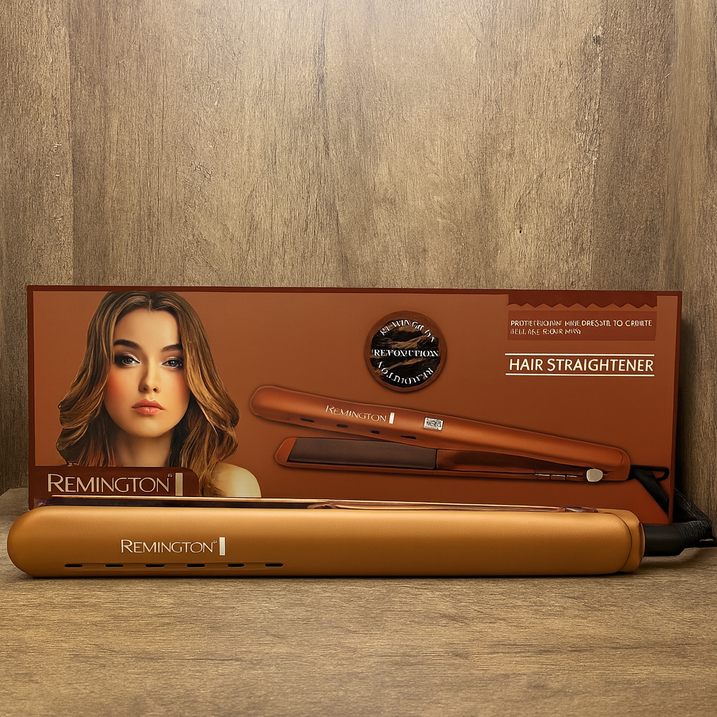 Remington Ceramic Flat Iron Hair Straightener –  with Fast Heating & heat adjustable