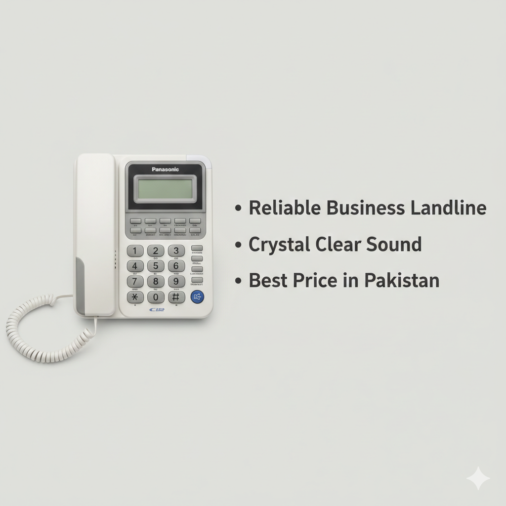 Panasonic KX-TSC92CID Corded Caller ID Landline Phone