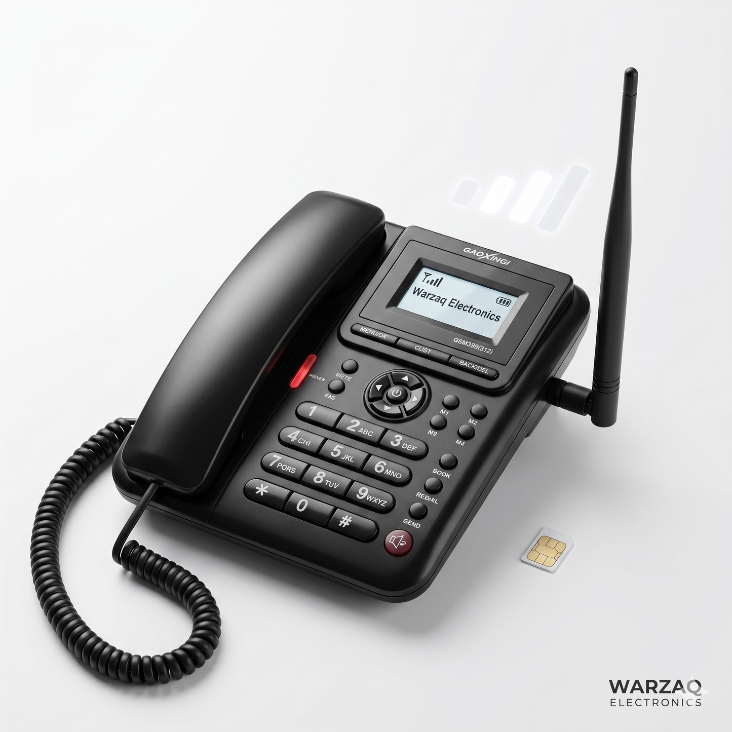PTA Approved Dual SIM GSM Wireless Telephone GAOXINQI GSM399 (312)