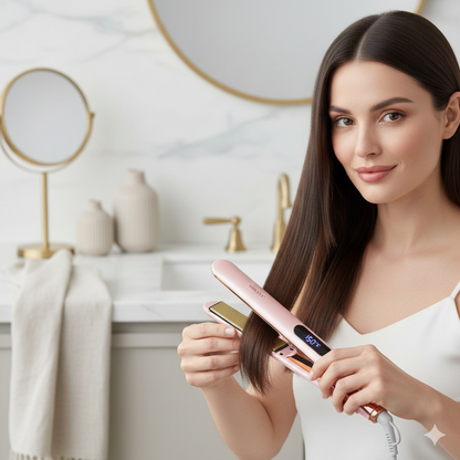 SOKANY HS-976 Professional Hair Straightener | Digital Display | Temperature Up to 750°F
