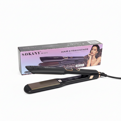 SOKANY SK-15010 Hair Straightener | Digital Display | Temperature Up to 220°F