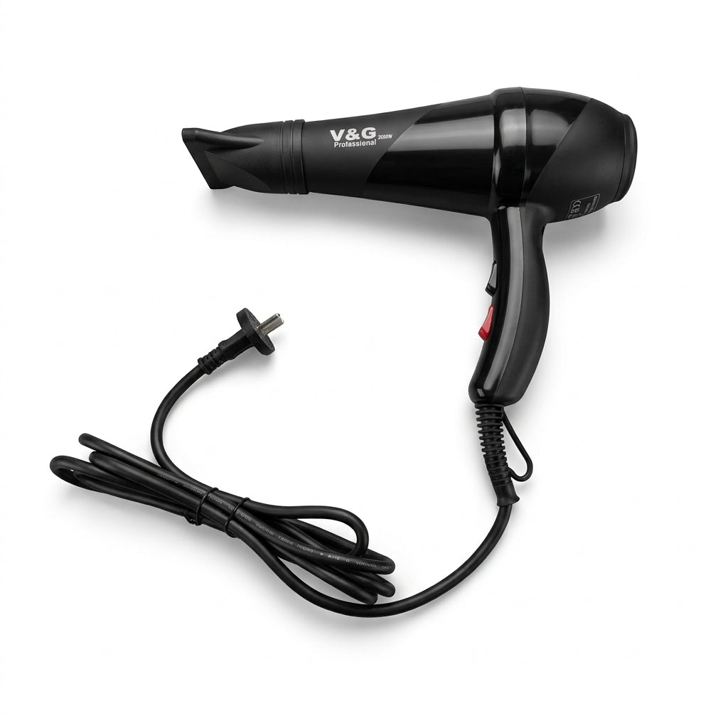 V&G 2200 Professional Hair Dryer 2200W | High Power Salon & Home Hair Dryer