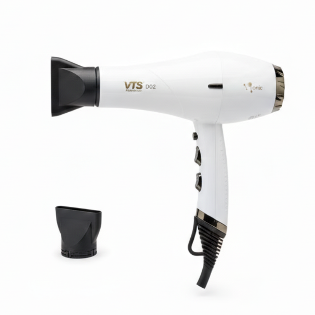 VTS Professional Ionic Hair Dryer D02 – 2300W High Power Salon Blow Dryer