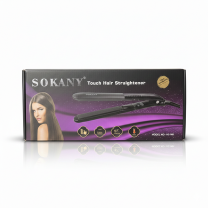 SOKANY HS-991 Touch Hair Straightener | Temperature Up to 750°F