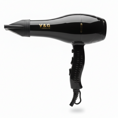 V&G Professional Hair Dryer PRO 4100 – 2000W Powerful AC Motor | Salon-Grade Fast Drying & Styling Hair Dryer