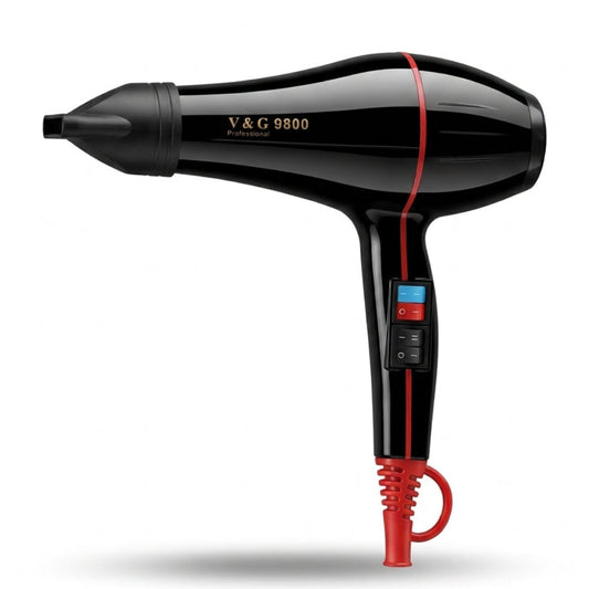 V&G 9800 Professional Hair Dryer 2000W | High Power Salon & Home Hair Dryer