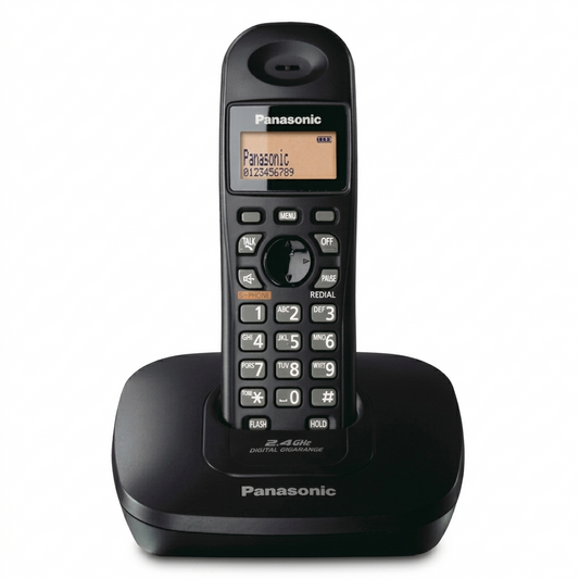Panasonic KX-TG3611BX 2.4GHz Digital Cordless Landline Phone