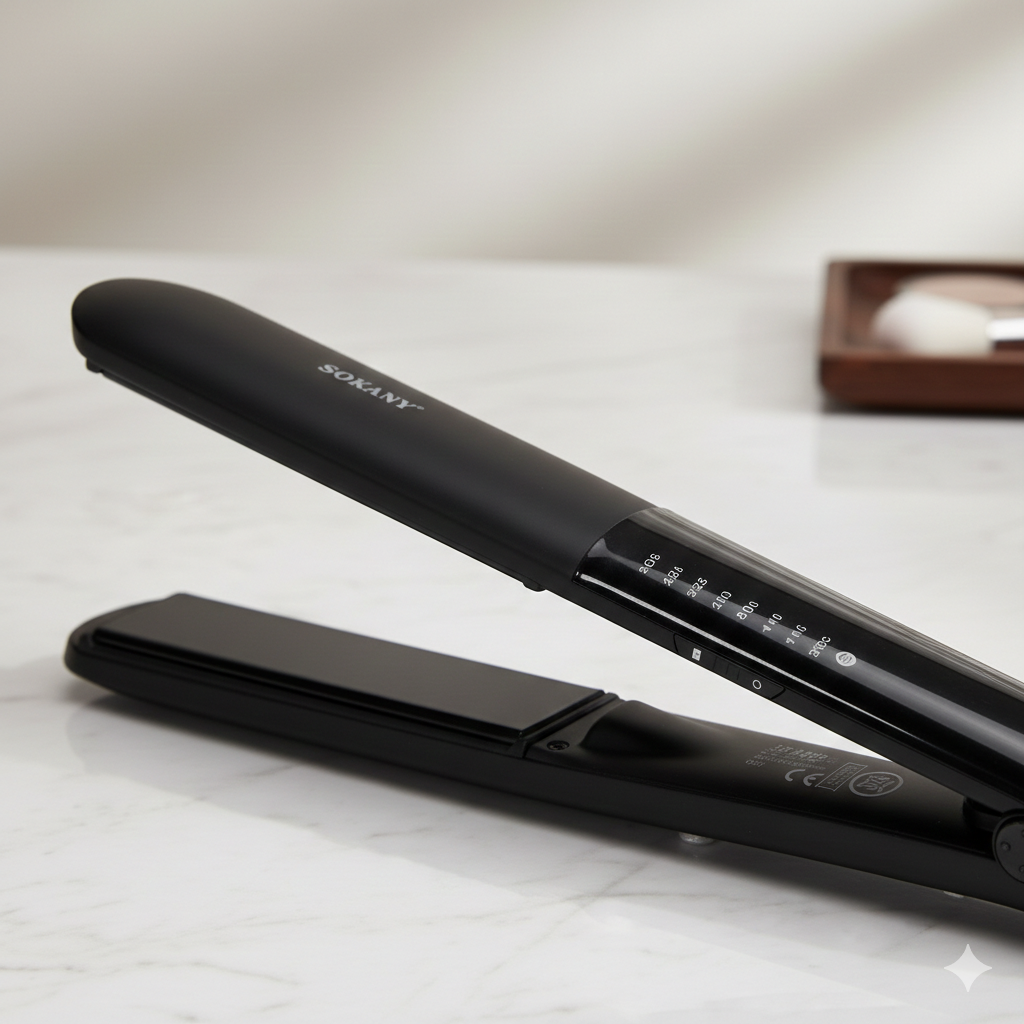 SOKANY HS-991 Touch Hair Straightener | Temperature Up to 750°F