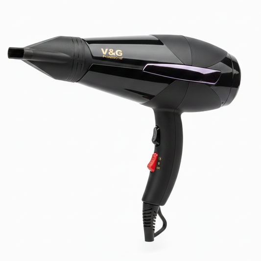 V&G Professional Hair Dryer PRO 4300 – 2000W Powerful AC Motor | Salon-Grade Fast Drying Hair Dryer