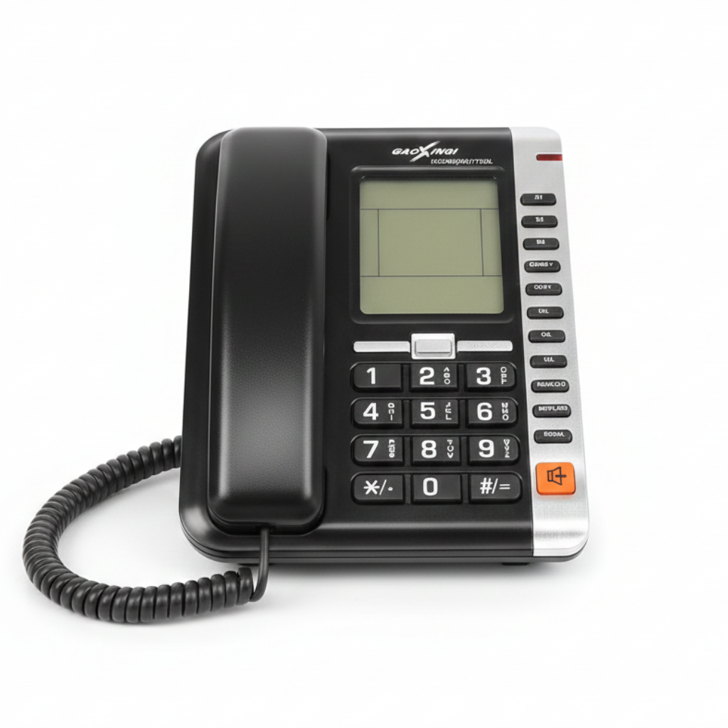 GAOXINQI Caller ID Telephone HCD399 (305) P/TSDI – LCD Display Corded Landline Phone