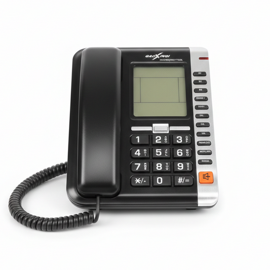 GAOXINQI Caller ID Telephone HCD399 (305) P/TSDI – LCD Display Corded Landline Phone