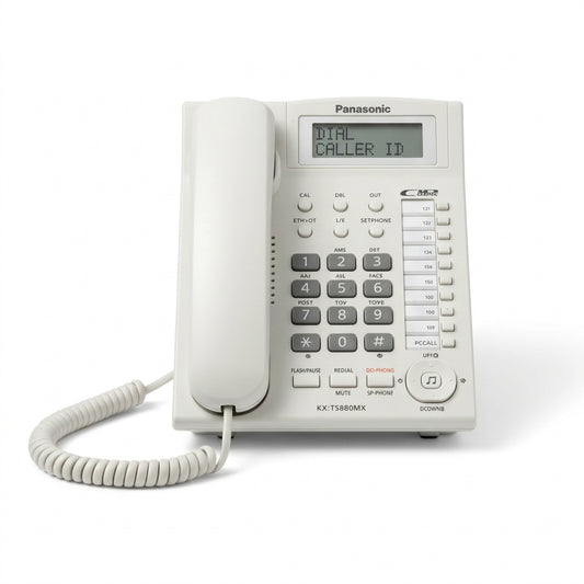 Panasonic KX-TS880MX Integrated Corded Caller ID Landline Phone