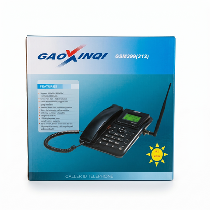 PTA Approved Dual SIM GSM Wireless Telephone GAOXINQI GSM399 (312)