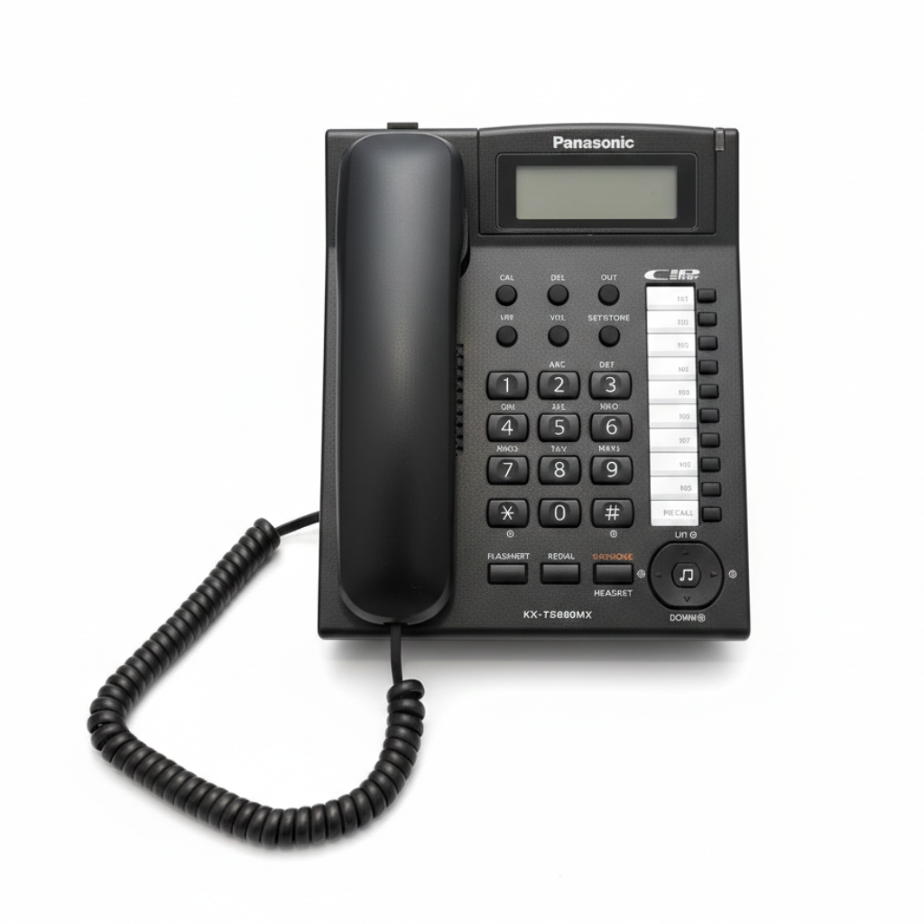 Panasonic KX-TS880MX Integrated Corded Caller ID Landline Phone