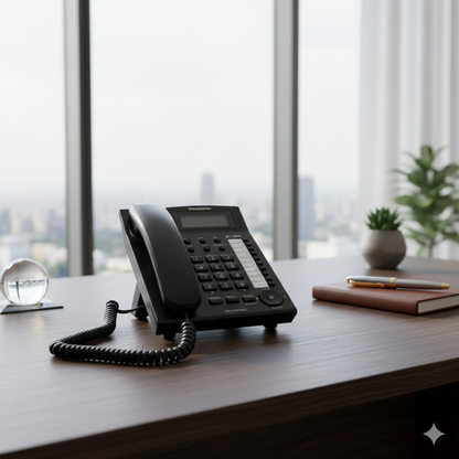 Panasonic KX-TS880MX Integrated Corded Caller ID Landline Phone