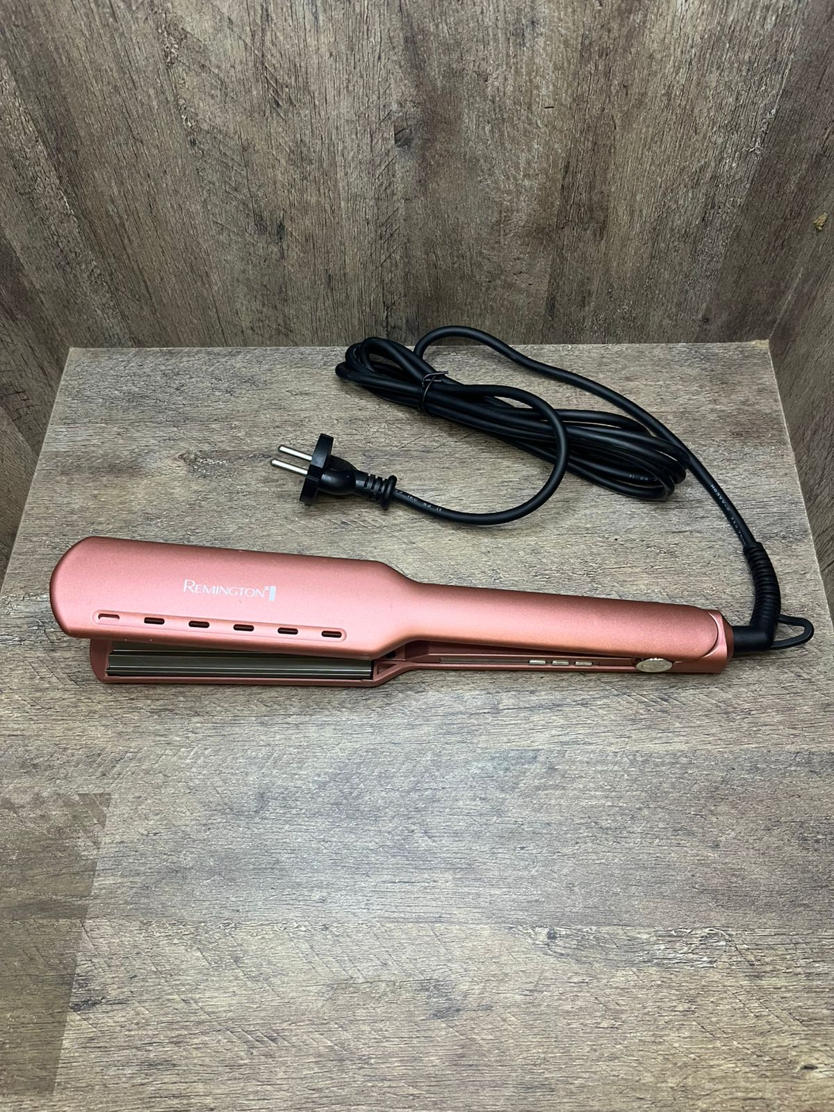 Remington Professional Hair Waver Crimper in pink – Heat Adjustable