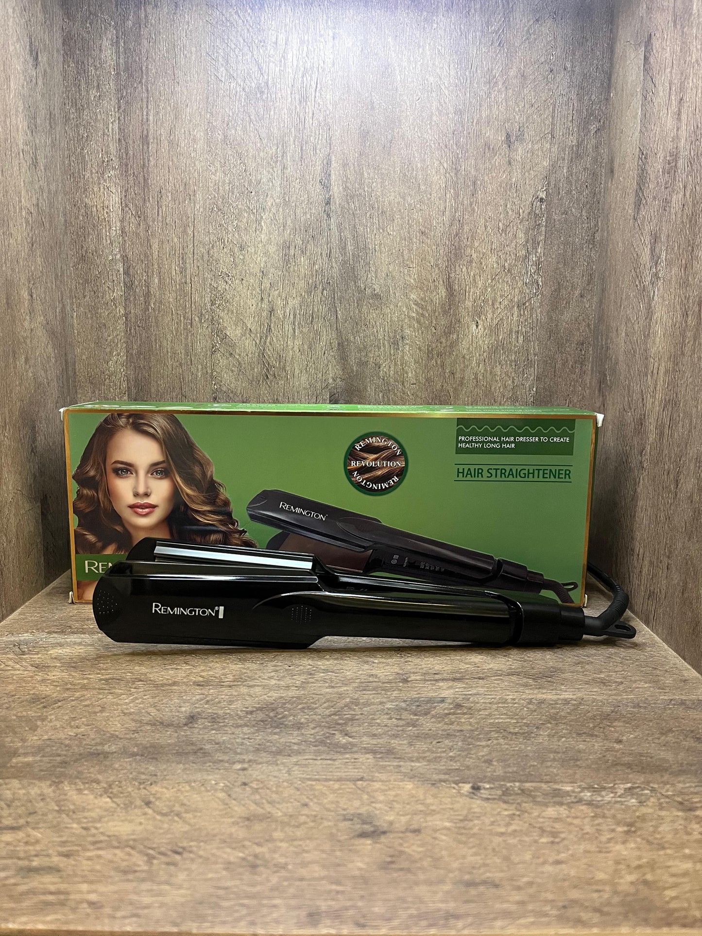 Remington Professional Hair Straightener Crimper in black –  Adjustable Heat Iron