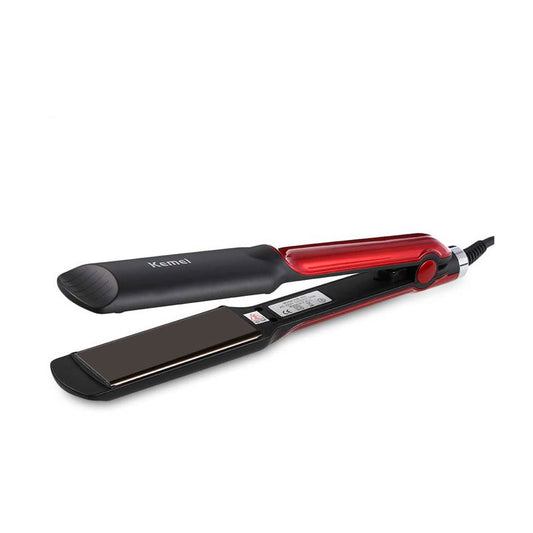 Kemei KM-531 Hair Straightener – Flat Iron for Women with Fast Heating – 6 months warranty