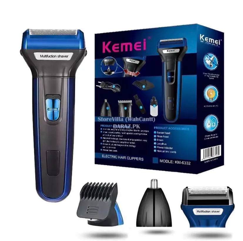 Kemei KM-6331 3in1 Grooming Kit | 6 months warranty