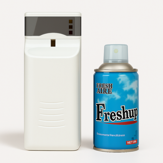 Deluxe Automatic Air Freshener Dispenser with Free Air Freshener & D-Size Batteries