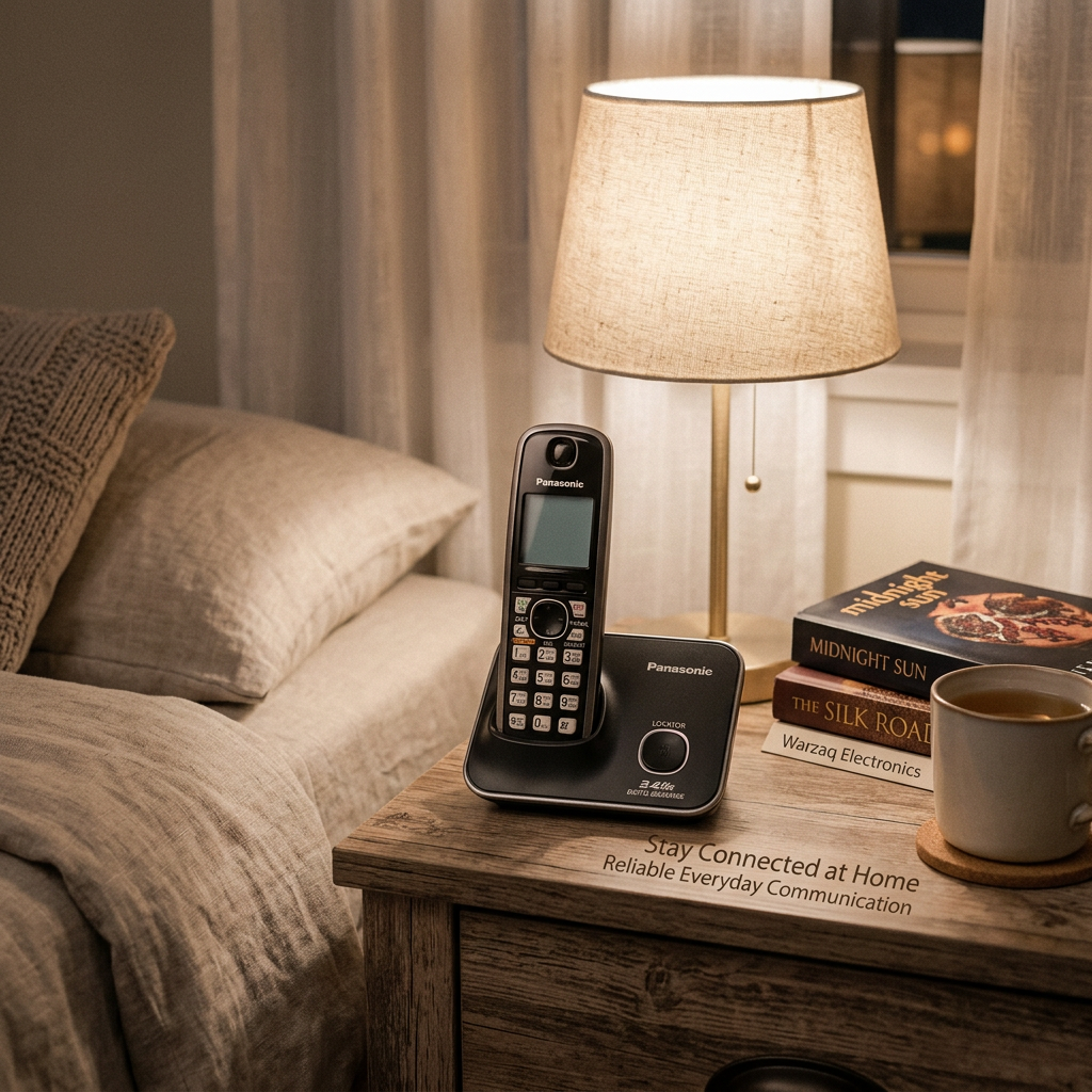 Panasonic KX-TG3711BX 2.4GHz Digital Cordless Landline Phone