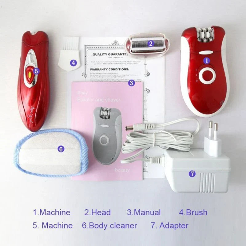 KM-3068 3in1 shaver epilator | 6 months warranty