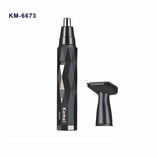 KM-6673 2in1 nose trimmer