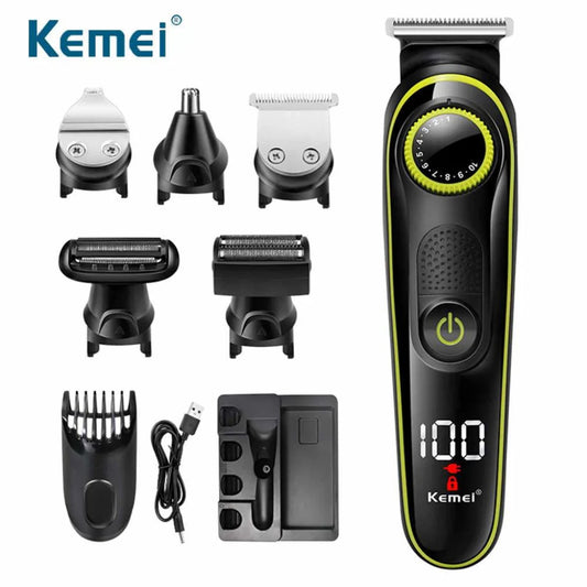 Kemei KM-696 5 in 1 Grooming Kit | 6 months warranty